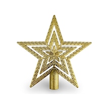 Yılbaşı Ağacı Tepelik Büyük Boy Gold Renk Yıldız Diğer