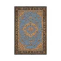 Kartela Halı Novi Halı Jüt Taban Dokuma Halı Mavi - 80 X 120 Cm