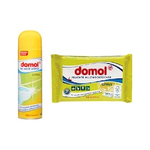 Domol Limon WC Temizleme Köpüğü 500 ML + Islak Temizlik Bezi 50 Adet