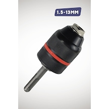 Tutex Sds-plus Anahtarsız Kilitlemeli Metal Mandren 1,5-13mm