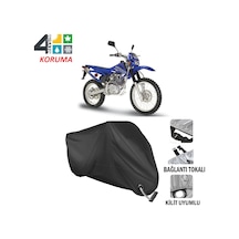 Kanuni Cross 250 Motosiklet Brandası ( Kilit Uyumlu - Siyah
