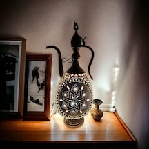 İbrik Modeli Otantik Desenli Su Kabağı Lamba Diğer