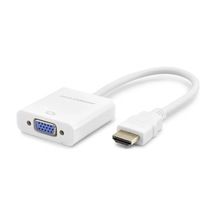 Lb Hdmi To Vga Dişi Görüntü Dönüştürücü 1080p - Beyaz Hdx2020b
