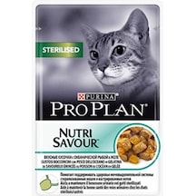 Pro Plan Okyanus Balıklı Pouch Kısırlaştırılmış Yetişkin Kedi Maması 26 x 85 G
