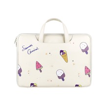 St01kt Hafif Pu Baskılı Laptop Çantası, Boyut: 14.1-15.4 İnç Dondurma