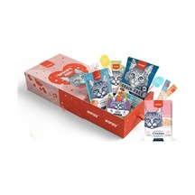 Kalp Temalı Krema Kedi Ödül Maması