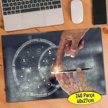Sosyal Ağ Teknoloji Uzmanı 240 Parça Puzzle Yapboz-113652675