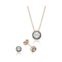 Himarry 925 Ayar Gümüş Yuvarlak Tek Taş Set 1.50 CM-Gümüş Himarry 925 Ayar Gümüş Yuvarlak Tek Taş Set 1.50 CM-Gümüş