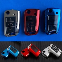 Yeni Polo Uyumlu Mk6-Mk6.5 Anahtar Kılıfı Parlak