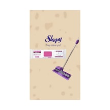 Mop Yer Temizleme Havlusu Ve Mandallı Mop