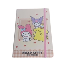 Keskin Color Hello Kitty Ve Arkadaşları A5 80 Yp. Çiz.spr.sert Kp. Defter 410151-13 Çok Renkli