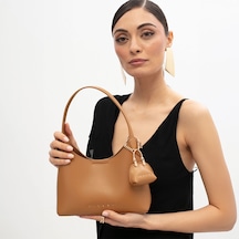 Sisley Camel Omuz Çantası Kadın Sly 419 Sısley