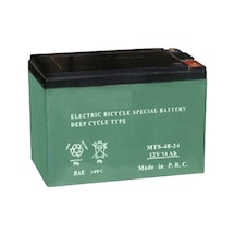 12 Volt 14 Ah Kuru Tip Bisiklet Aküsü