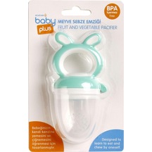 Baby Plus Baby Plus Silikon Meyve Sebze Emziği