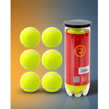6'lı Tenis Topu Seti Dengeli Zıplama Performansı