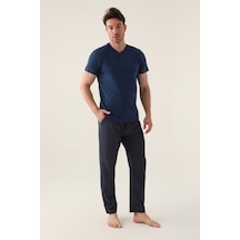 Arnetta Short Koyu İndigo Erkek Pijama Takımı 5274-42707 İndigo