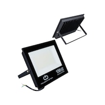 Powermaster Pm-22586 150 Watt - 220 Volt 6500k Ip66 150 Işık Açısı Siyah Slim Kasa Beyaz Led Projektör Beyaz