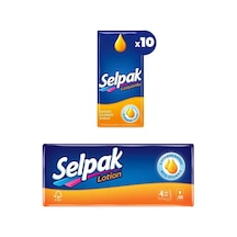 Selpak Kağıt Mendil 10'lu Losyonlu 10'li Paket
