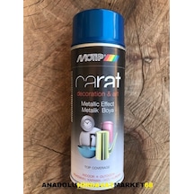Motip Metalik Mavi Efekt Sprey Boya Metalik Oto Boyası 400 ML