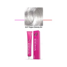 Premium 0.01 Yoğun Gümüş Gri - Kalıcı Saç Boyası 50 G Tüp