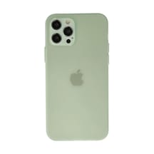 Apple Apple Uyumlu iPhone 12 Pro Max Kılıf Puma Silikon - Açık Yeşil 0.2M-Çok Renkli