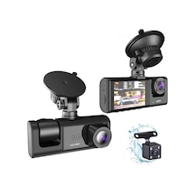 Hakopro Black Box 3 Kameralı Akıllı Araç İçi Kamerası 2.0 İnç Hd Ekran G Sensörlü