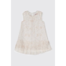 Panço Kız Bebek Beyaz Elbise 2611gb26011
