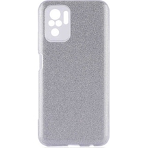 Xiaomi Redmi Note 10s Kılıf Zore Shining Silikon Gri
