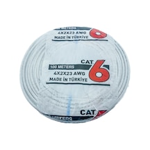 4x2x23 Cat6 Ethernet Kablosu - 100 Metre Yüksek Hızlı Ağ Bağlan