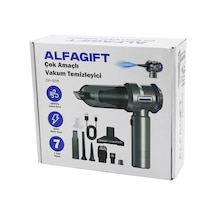 Oto Araç Type-c Sarjlı El Tipi Basınçlı Hava Üfleme - Süpürge 7 Başlık 100w Dp-568 4801