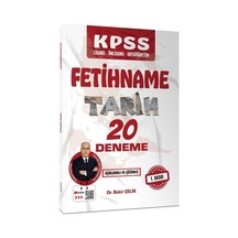 Kpss Fetihname Tarih 20 Deneme Sınavı / Bekir Çelik