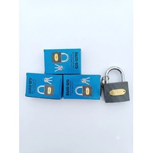 Hand Sfd 3 Lü Anahtarlı 63mm Siyah Demir Asma Kilit
