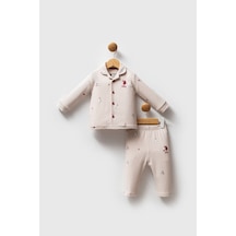 U.S. Polo Assn. Erkek Bebek Krem Takım Usb2532-c-v1 Krem