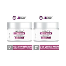 Nedox 2 Adet Kırışıklık Karşıtı Kolajen Göz Çevresi Kremi 50 Ml