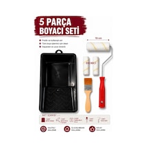 Ehobici 5 Parça Boyacı Seti Saten Rulo Parmak Rulo