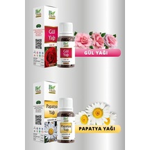 Gül Ve Papatya-aromatik Masaj-cilt Bakım Yağ Seti
