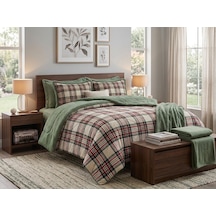 Comforter Çift Kişilik Yorgan Set / 220x240 / Çeyiz / Yorgan /set Açık Yeşil