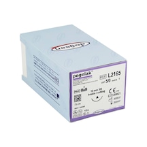 Doğsan 5/0 16 MM Keskin 3/8 75 CM Emilebilir İplik 12 Adet