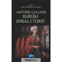 Durûb-I Emsal-I Türkî / Antoine Galland