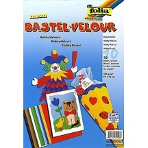 Folia Velür Kağıt 22X33 Cm 10 Renk 540409