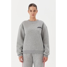 No Fear Kadın Sweatshirt Gri 72466 001
