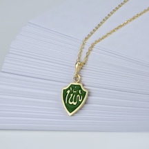 925 Ayar Gümüş Allah Lafzı Kolye