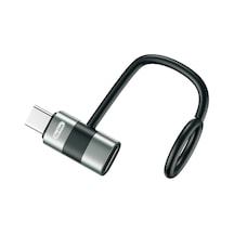 Go-des Gd-ct067 Type-c To Lightning Data Ve Hızlı Şarj Adaptörü Siyah