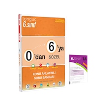 Tonguç 6. Sınıf 0'dan 6'ya Sözel Konu Anlatımlı Soru Bankası (1 Kitap+ 1 Deneme