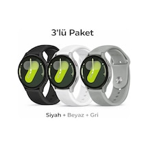 Samsung Galaxy Watch 7 6 5 4 Fe 40 44 Mm 42 43 46 47 Mm Uyumlu 3'lü Yüksek Kalite Silikon Kordon