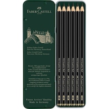 Faber-Castell Pitt Matt Dereceli Kalem 6'lı Set