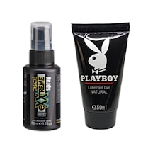 Hintohu Lara Ve Erkeklere Sprey 50 Ml +playboy Lubricant 50ml Jel