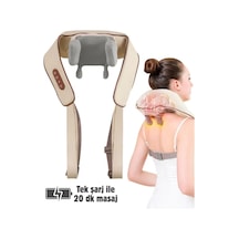 Şarjlı Masaj Aleti Ovmalı, Boyun, Sırt Ve Bacak Masaj Cihazı