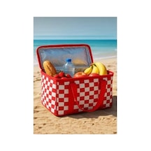 Termal Piknik Çantası Soğutucu Çanta 25 Litre, Brc193811062025 Açık Bej