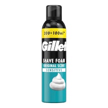 Gillette Tıraş Köpüğü Hassas 300 Ml 5 Adet